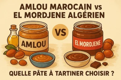 Amlou marocain vs Mordjene Algérien
