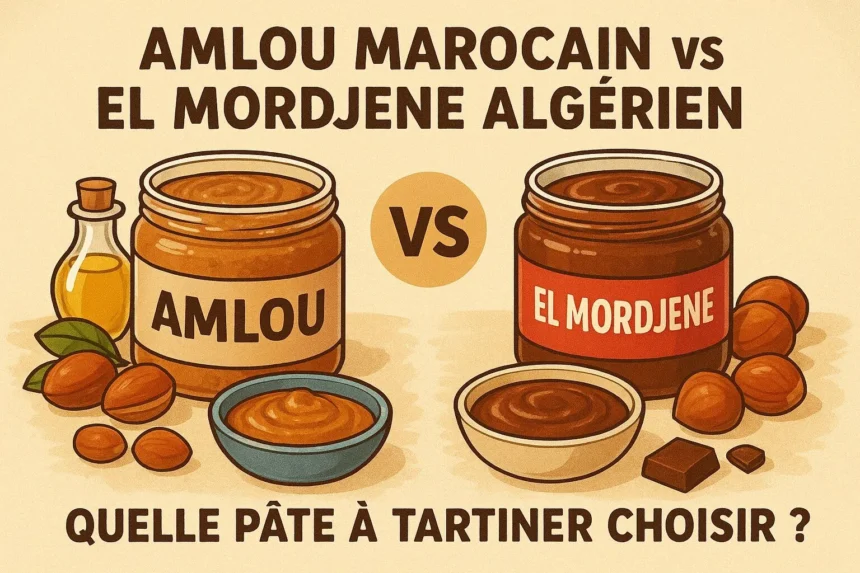 Amlou marocain vs Mordjene Algérien