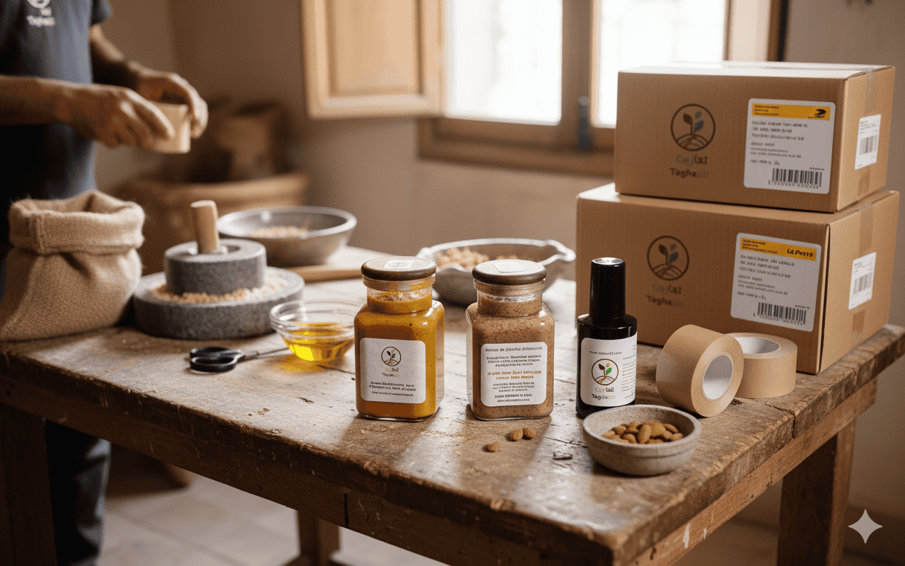 Comment nous préparons et envoyons vos commandes Taghazit