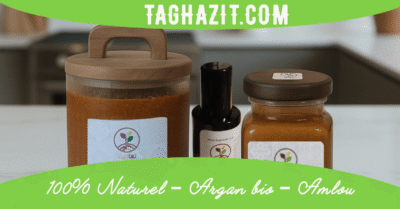 Amlou bio huile d'argan taghazit
